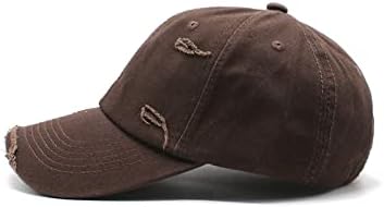 נשים בייסבול כובעי יוניסקס בציר שטף בייסבול כובע כותנה נמוך פרופיל כובע לא מובנה אריג מתכוונן אבא כובע