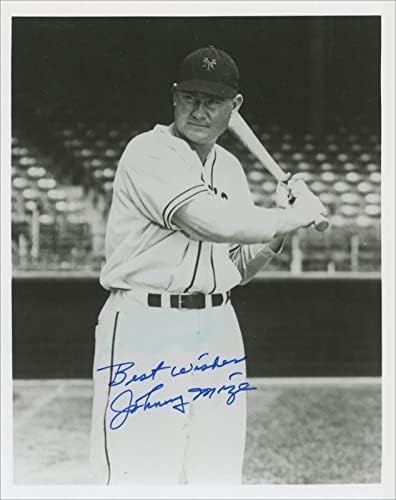 ג'וני מייז הופר חתום 8x10 צילום אוטומטי עם הולוגרמה של B&E - תמונות MLB עם חתימה