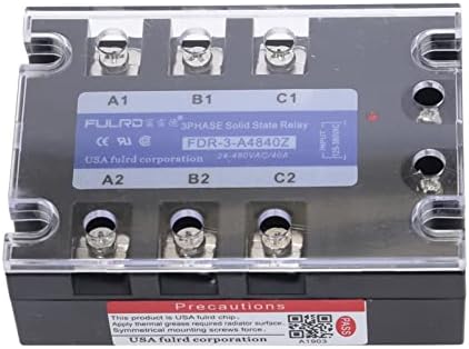 Hifasi FDR-3-A4840Z תלת פאזי ממסר מצב מוצק AC480V 40A בקרת AC AC AC ממסר מצב מוצק SSR AC-AC AC125-380V בקרה AC24-480V
